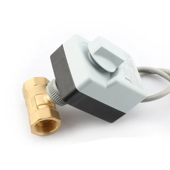 The Electric Actuator with Its Own Manual Switch Is Equipped with a DN20 Electric Ball Valve