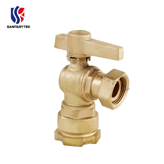 Angle Lockable Brass Ball Valve for HDPE Pipe