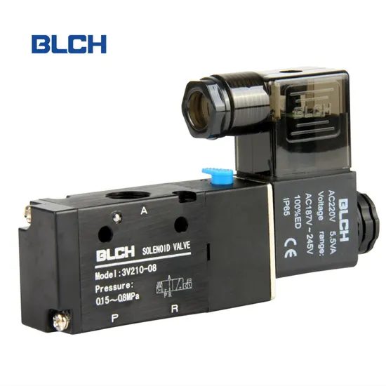 3V Series 5/2 3/2 Way Single Control Double Coil High Quality Pressure Aluminum Alloy Airtac Type Pneumatic Air Solenoid Valve