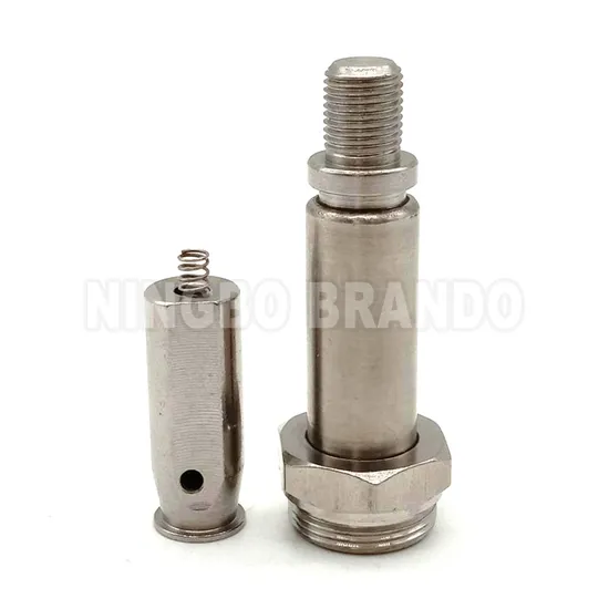 2 Way Normally Closed NC Solenoid Valve Armature With Stainless Steel Plunger Tube And Iron Core For 0543 0545 Solenoid Coil
