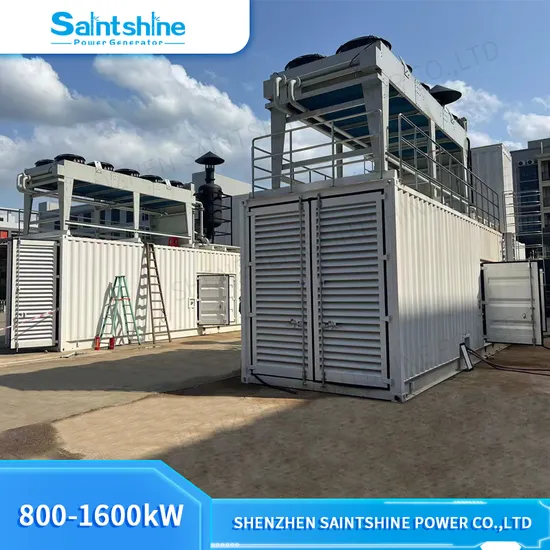 Saintshine OEM Gas Genset Customization 1100kw~2000kw Biogas/Brown/Natural Gas Power Genset with Silent Soundproof Container Generator Set