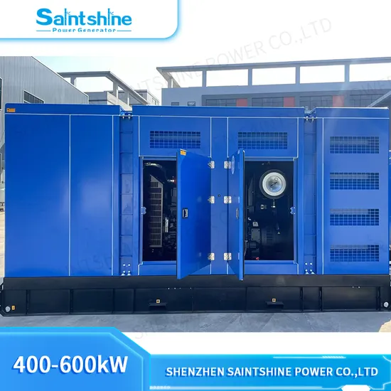 Saintshine 369kw 450kVA 500kw 800kw 1000kw Silent Power Generation Electric Diesel Generator for Home Mining Rental Industrial Genset Telecom Construction Set