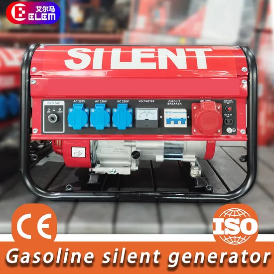 2kw 170f Portable Silent Power Petol Gasoline Generato with CE