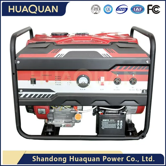 Favorable Price Huaquan 8kw 10kVA Small Gasoline Generator New Tech