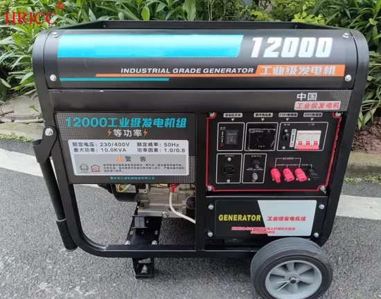 Electric Start Emergency Small Power Portable Silent Gasoline Generator