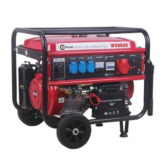 Domestic Outdoor Single-Phase 4/5/6/8kw380V Gasoline Generator