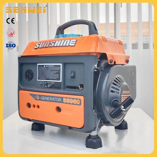 Sunshine Ss960 From 300W-6.5kw 50Hz Small Gasoline Generator