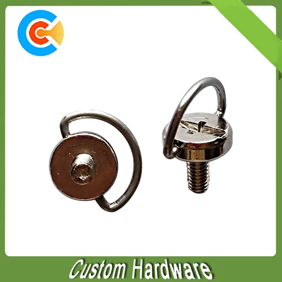 Carbon Steel Nickel-Plated Ring Screw