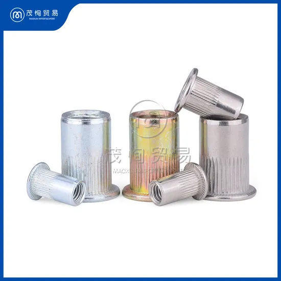 Maoxun Wing Nut China Manufacturers OEM Customized Titanium Threaded Insert Tin Coating External and Internal Threaded Insert Used for Vacuum