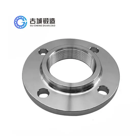 Factory-Made ANSI B16.5 Class 2500 Stainless Steel SS304/316 Threaded Flange (TH) Forged Flange for Oil Pipelines