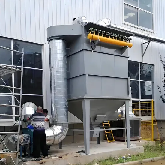 Double Bag Filters Centrifugal Dust Collector for Cement Plant