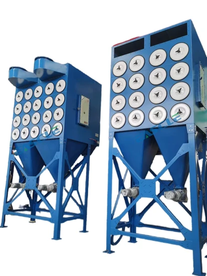 High-Efficiency Horizontal Dust Collector Filter Cartridge for High Air Volume Industrial Use