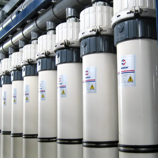 Suntar PVDF Hollow Fiber Pressurized UF Membrane Filter Outside-in