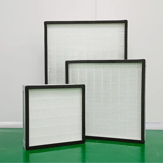 Mini Pleated 99.995% Replacement Clean Room H13 H14 HEPA Filter