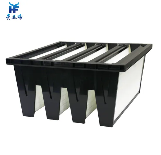 Factory Direct Supply Customized V-Bank H13 Filter High Volume Filter