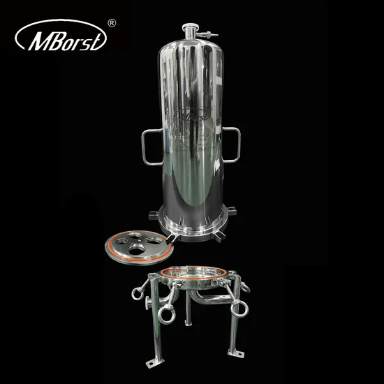 Experienced Manufacturer Filter Housing Stainless Steel 304 316L Filter for Pharmacy Food