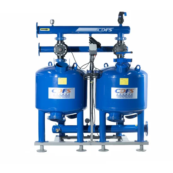 Automatic Backwash Sand Media Filter Manufactured by CNC