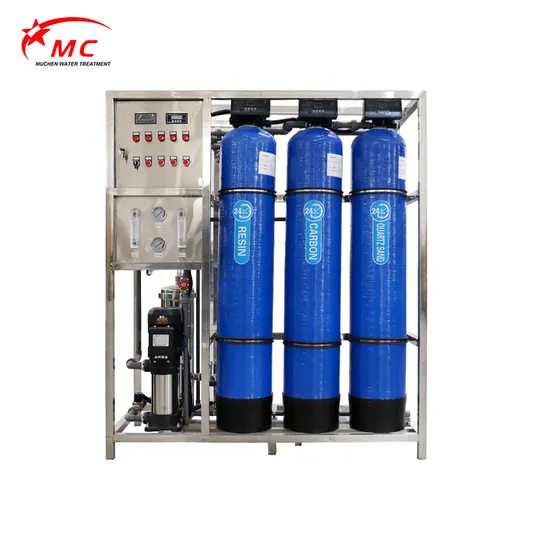500lph Water Treatment Machinery Equipment Reverse Osmosis Pure Water Machine Commercial Alkaline Water Machine