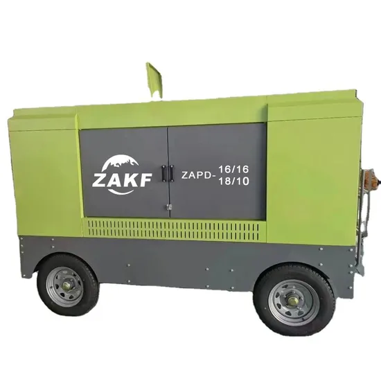 16bar 18bar 154kw 185cfm Two Stage Drive Coaxial Straight Industrial Diesel Engine Mining Drilling Mobile Portable Screw Air Compressor