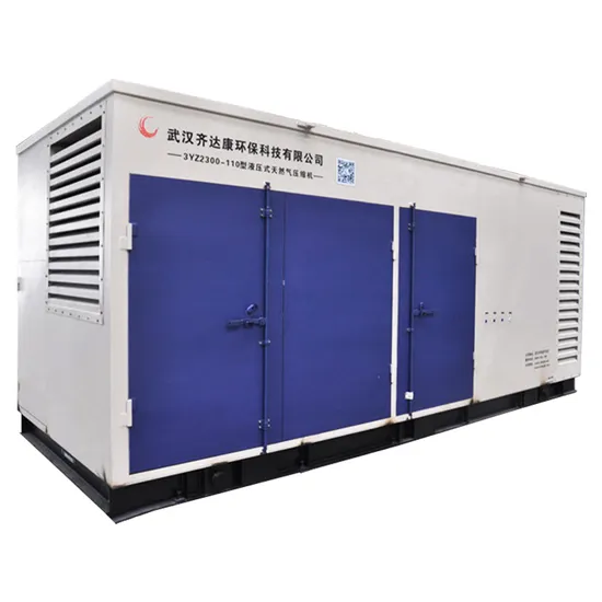 High Flow Rate China Factory CNG Compressor for Refueling Station