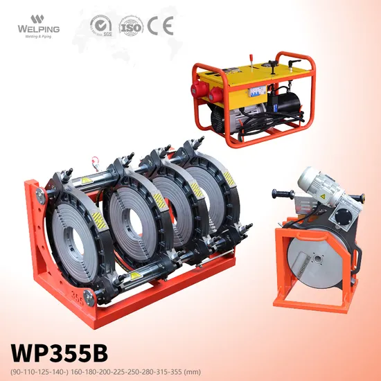 Hydraulic Butt Fusion Welding Machine for Poly Pipes 160-355mm ISO9001/CE/SGS Source Factory, Supporting OEM/ODM 20 Years of Experience
