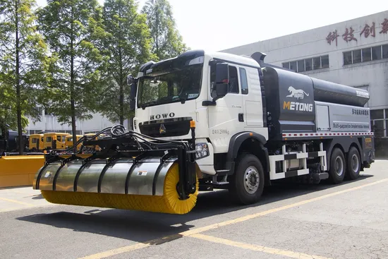 High Quality High-Power Ice Breaker Roller Brush Road Snowplow for Road Snow Breaking