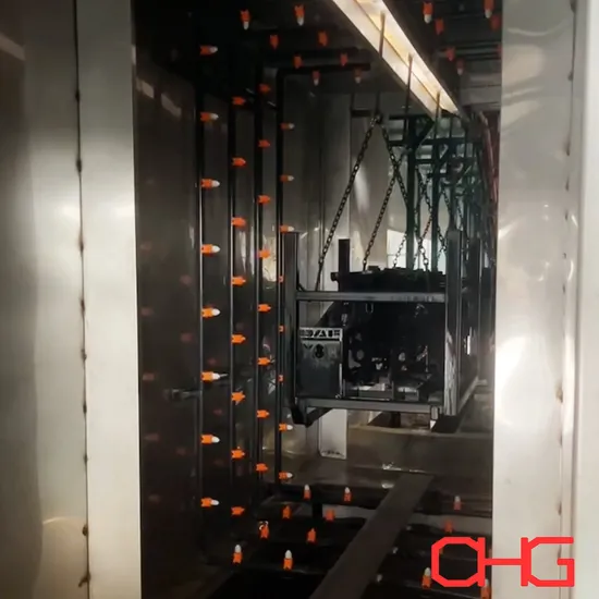 Pretreatment Spray System for Powder Coating Production Line Coating Machine