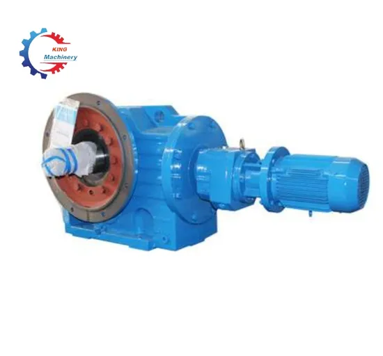 Kf127RF87 Flange Mounted Combined Helical Bevel Gear Reducer