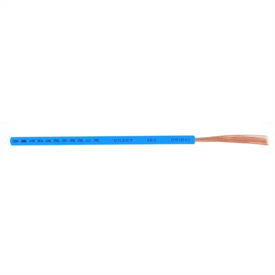 Free 20cm Sample Available PVC Insulated Cable Single Core Electric Cable Wire