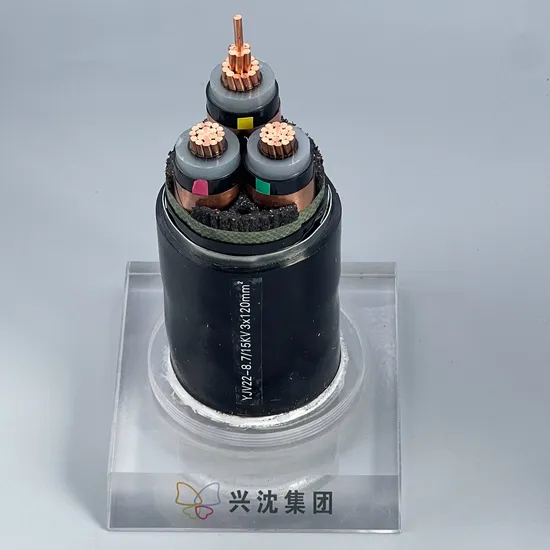 1/3 Core 25-630mm&sup2; Copper Conductor XLPE Insulated PVC Steel Tape Armoured Medium Voltage Power Cable