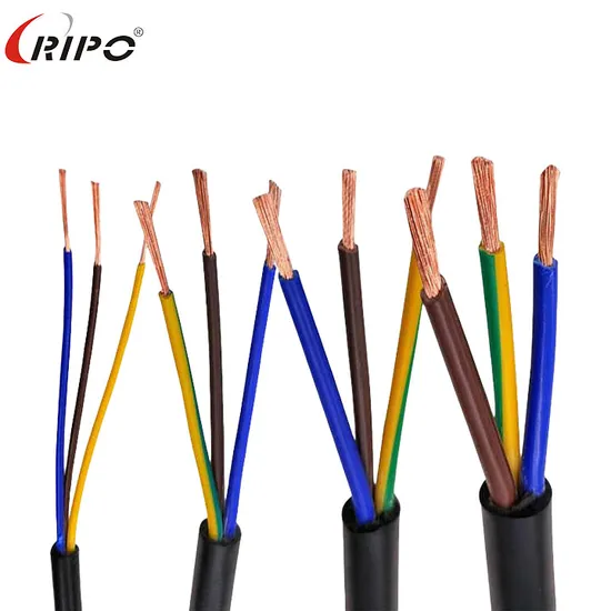 Electrical Wire 2/3/4 Conductor Stranded PVC Copper Cable for Outdoor LED Lamp Lighting Strips, Automotive Wire, Inverter Wiring