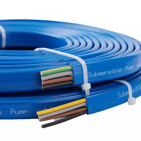 Heavy-Duty Rubber Sheathing 3X1.5mm 3X2.5mm 3X4mm Waterproof Submersible Pump Power Cable