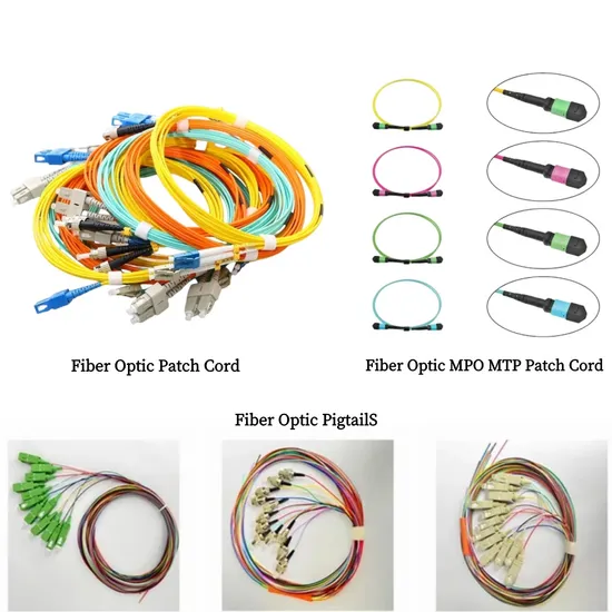 LC/Sc/St/FC Customized Logo Fiber Optic Patch Cord Pigtail Bundle Indoor Optical Fiber with Factory Price