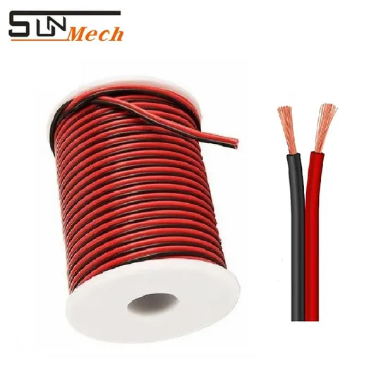 High Class Speaker Cable 2core Transparent PVC Red&Black Jacket Audio/Video Cable Flexible OFC Speaker Wire