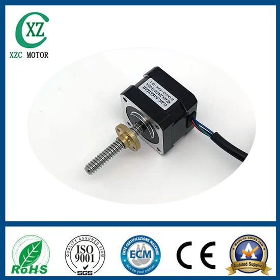High Torque Electric Permanent Magnet Screw Stepping Geare Synchronous High Speed Motor