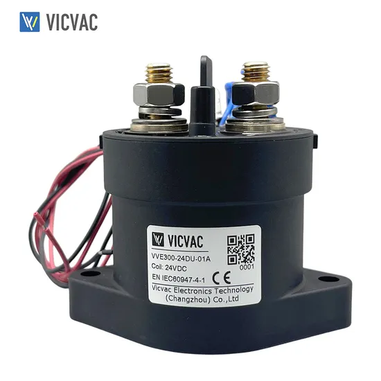 Vve250 Main Contactor 250A High Voltage DC Contactor 12~1000V Applications for Battery Charging System /Charging Station Energy Storage