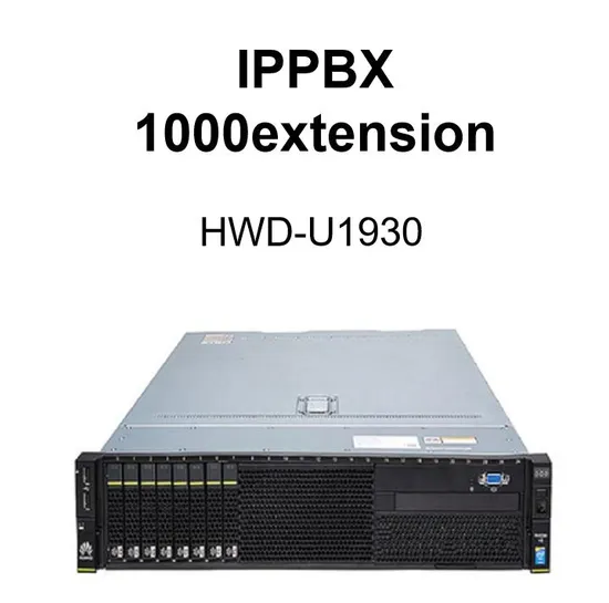 Hwd-U1930 Call Center, VoIP Gateway, Supports 1000 Users, Soft Switch Ippbx