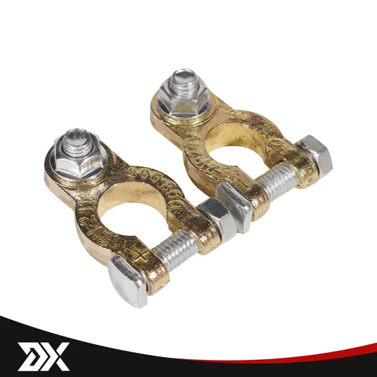 Brass Car Battery Terminal Connectors Battery Terminal End /Battery Terminal Connectors Top Post Battery Terminals Clamp for Automotive Vehicle