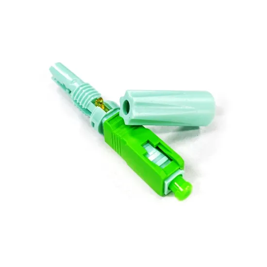 Drop Cable Sc Optical Fiber G657A1/A2/ B3 Field Assembly Quick Connector Fast Connector