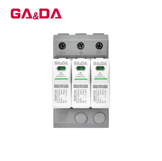 3p 1500V Surge Protective Device DC 40ka PV SPD Power Electric Surge Protector Surge Protection