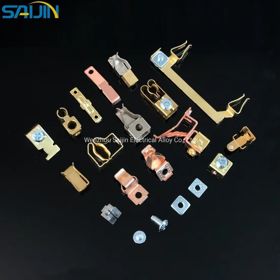 Home Appliance Switch Socket Accessories Assembly Parts Screw Terminal Electrical Brass Copper Terminal Contact