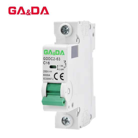CE MCB 1p 6ka Low Voltage DC Miniature Miniature Electric Circuit Breaker