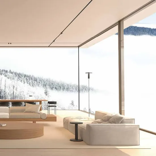 Panorama Series Aluminum Metal Sliding Pan System Door