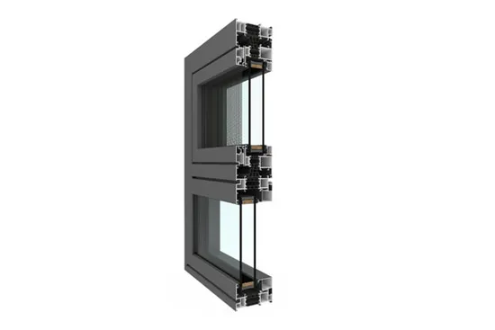 Thermal Break Casement Window with Screen Window
