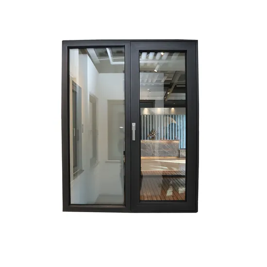 Horizontal Aluminum Alloy Frame Casement /Sliding Window with Glass Louvre