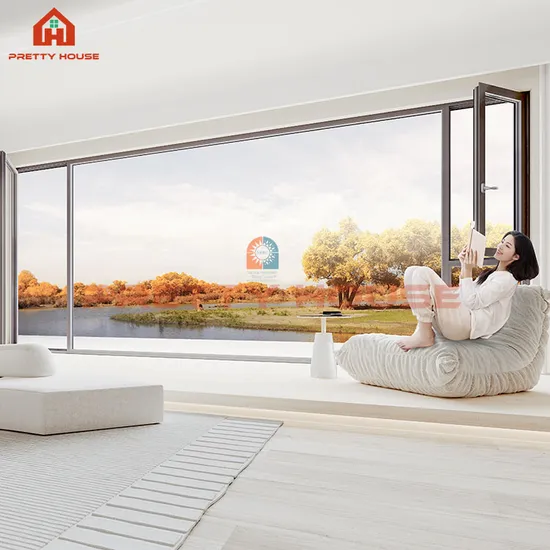 Hurricane Proof Glass Window Double Glazing Aluminium Casement Windows