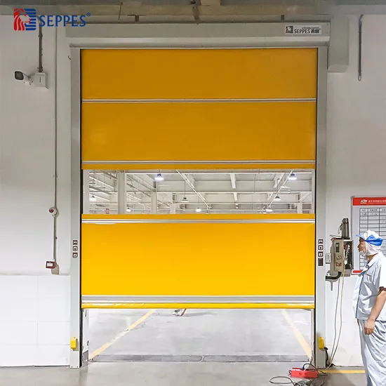 Advanced Technology Highly Professional PVC Fast Automatic Plastic Roller Shutter Door
