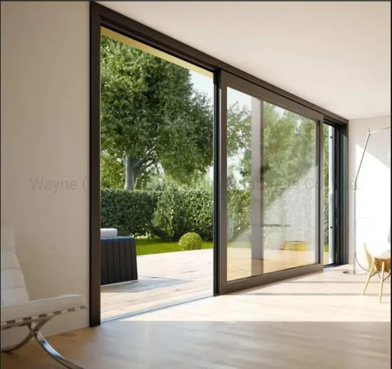 10% off Double Triple Glazing Lift Sliding Aluminium Aluminum Glass Entrance Door with Screen Exterior Interior Patio Balcony Bi Folding Windows and Doors