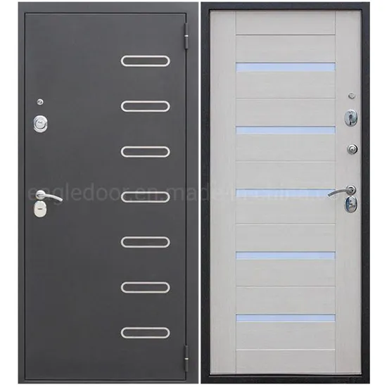 2024 Armored Exterior Front Russia Turkey Doors Steel Security Entrance for Sale