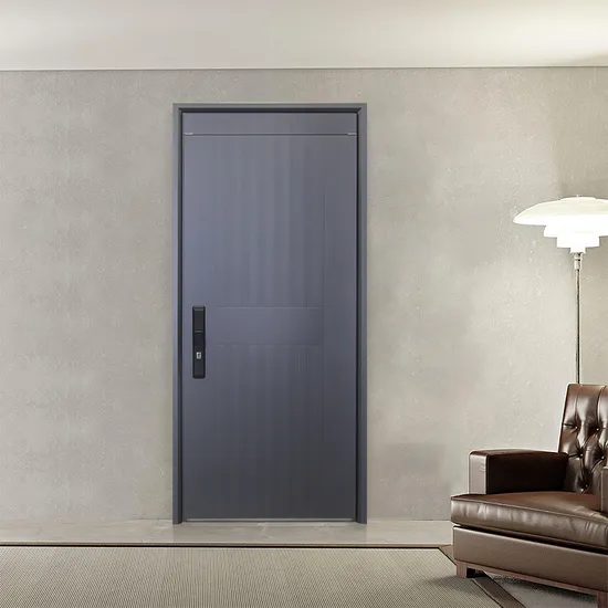Exterior Security Iron Doors Residential Anti-Theft Iron Doors Modern Single Steel Door for Home
